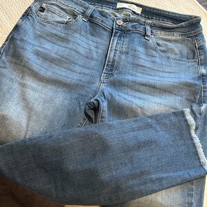 KanCan Women's Relaxed Blue Jeans